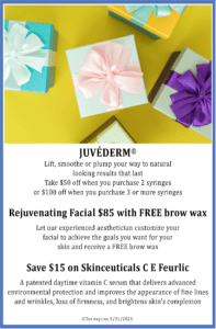 Promotion Juvederm