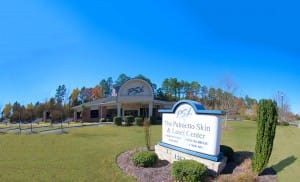 Exterior storefront of Palmetto Skin & Laser Center