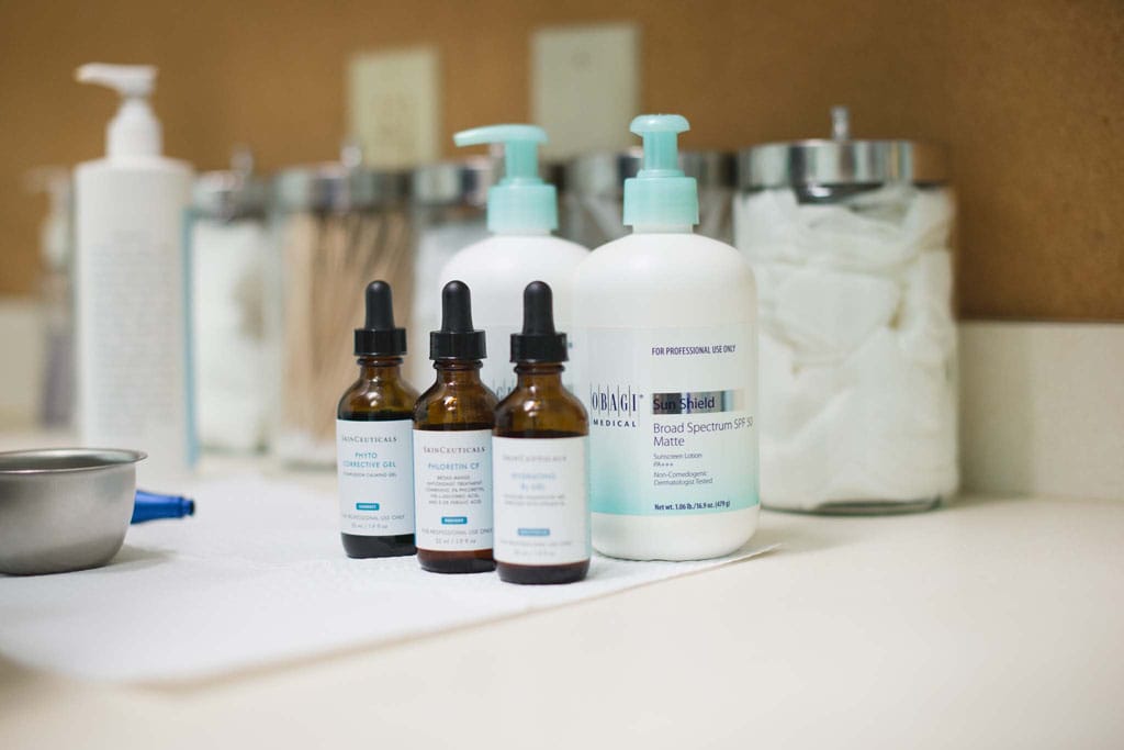 Group of skinceutical products