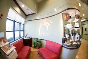 Palmetto Breeze a Med Spa lobby