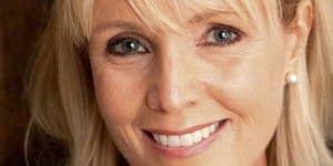 Woman with wrinkles on face